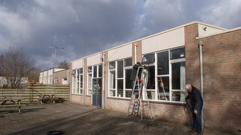 Donkere wolken boven de contestlocatie maar we houden het droog.Zelfs de zon gaat schijnen. Er is niets wat ons humeur kan verpesten